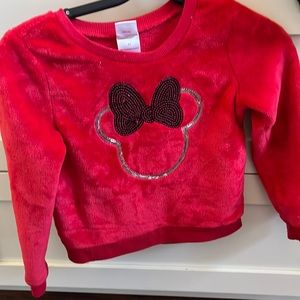 Disney jr minnie soft sweatshirt size 6